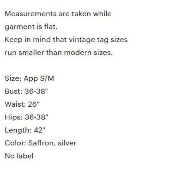 Vintage 50s SILK Sari Dress - Picture 8 of 8